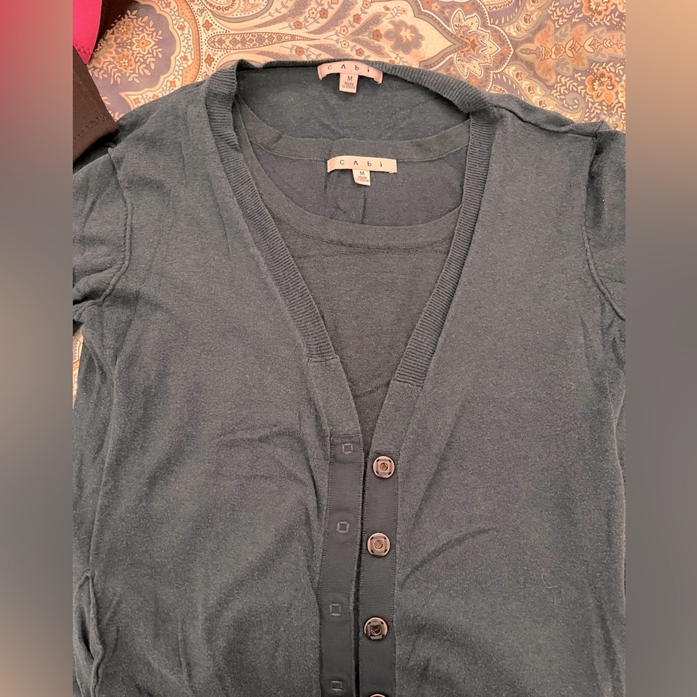 Cabo Sweaterset - Sleeveless sweater and matching cardigan